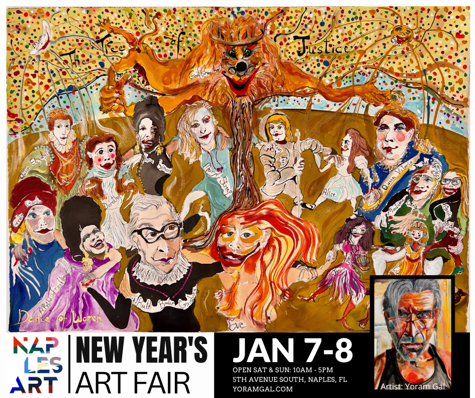 Naples Art New Year's Art Fair Yoram Gal