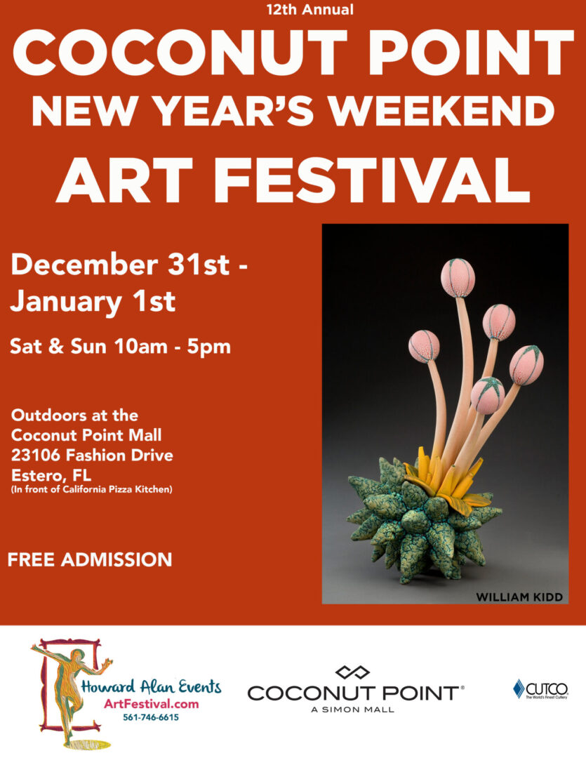 Coconut Point New Year's Weekend Art Festival with Yoram Gal