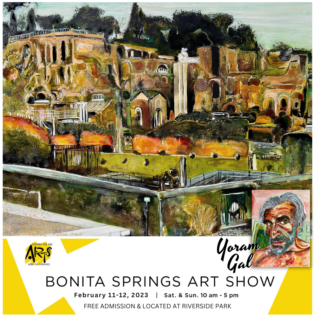 Yoram Gal Bonita Springs National Art Festival February 2023 Riverside Park